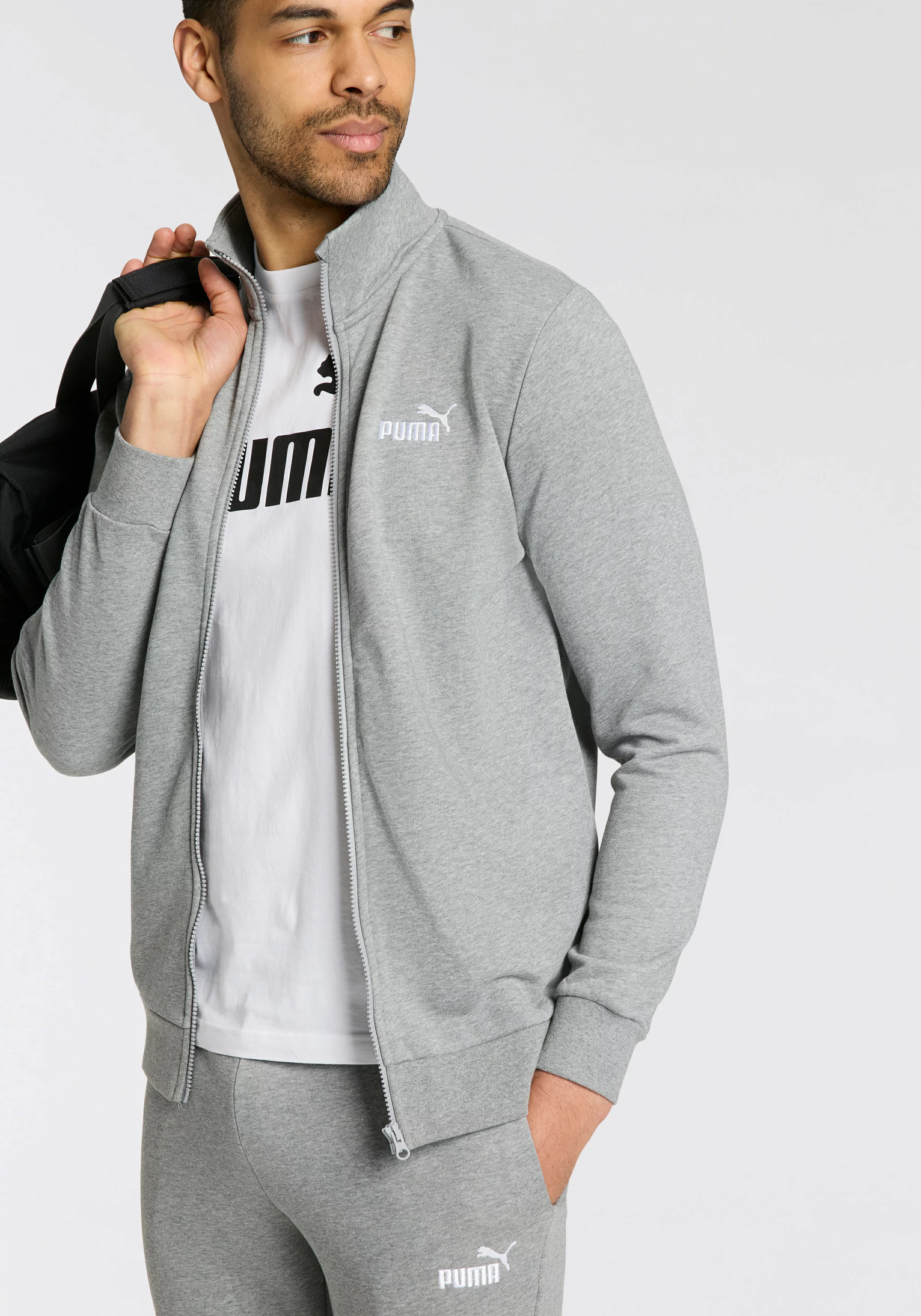 PUMA Trainingsanzug "ESS SWEAT SUIT TR", (2 tlg.), Bequemer Casual Jogginga günstig online kaufen