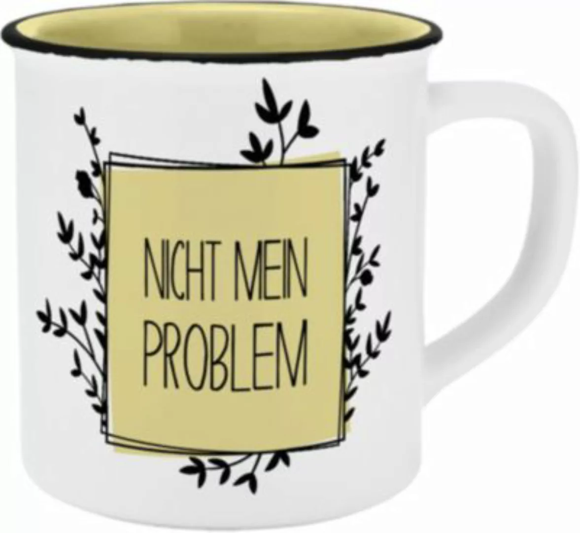 Infinite "Kaffeebecher ""Nicht mein Problem"", 400ml" günstig online kaufen
