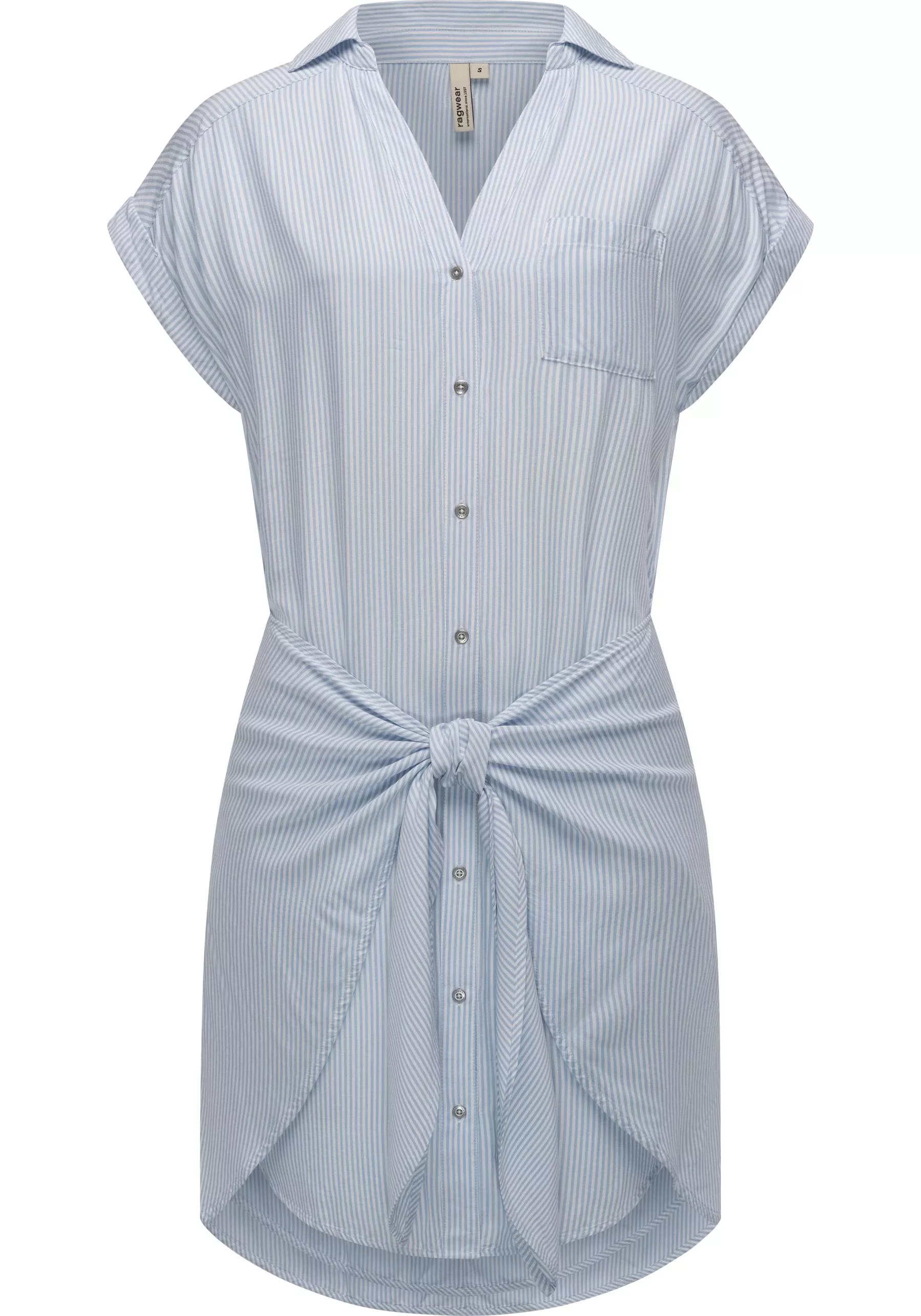 Ragwear Blusenkleid "Bahaya Stripe", gestreiftes Damen Sommerkleid mit Bind günstig online kaufen