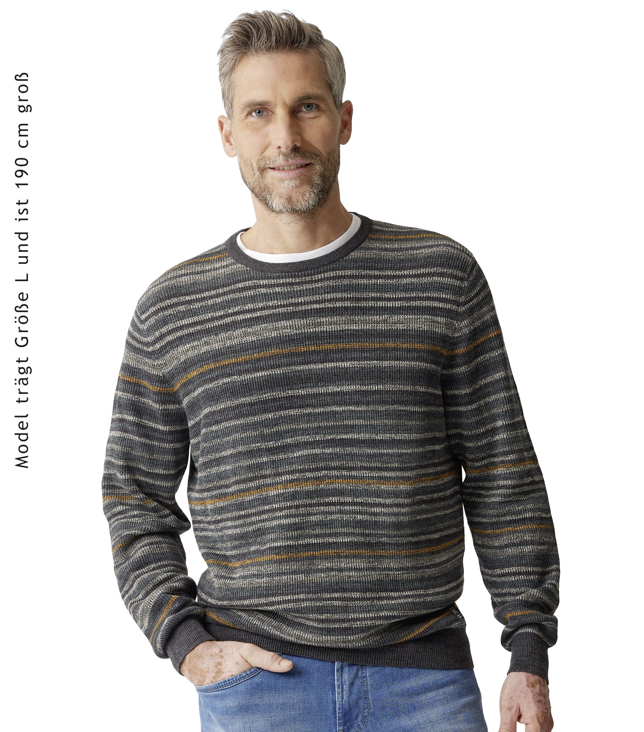 CASAMODA Strickpullover CASAMODA Pullover gestreift günstig online kaufen