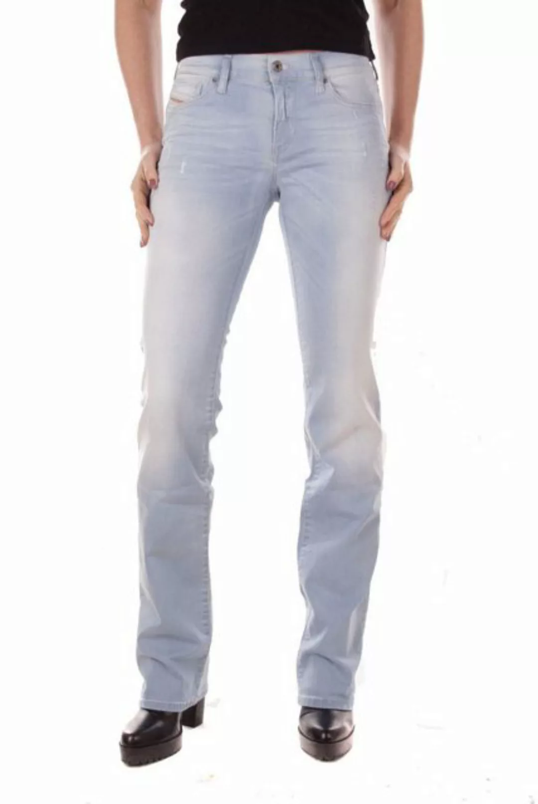 Diesel Bootcut-Jeans Diesel Bootzee R376F Stretch Regular Slim Bootcut Dame günstig online kaufen