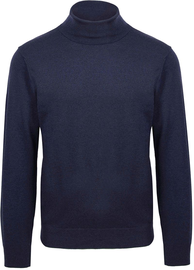 Suitable Ecotec Rollkragenpullover Navy - Größe S günstig online kaufen