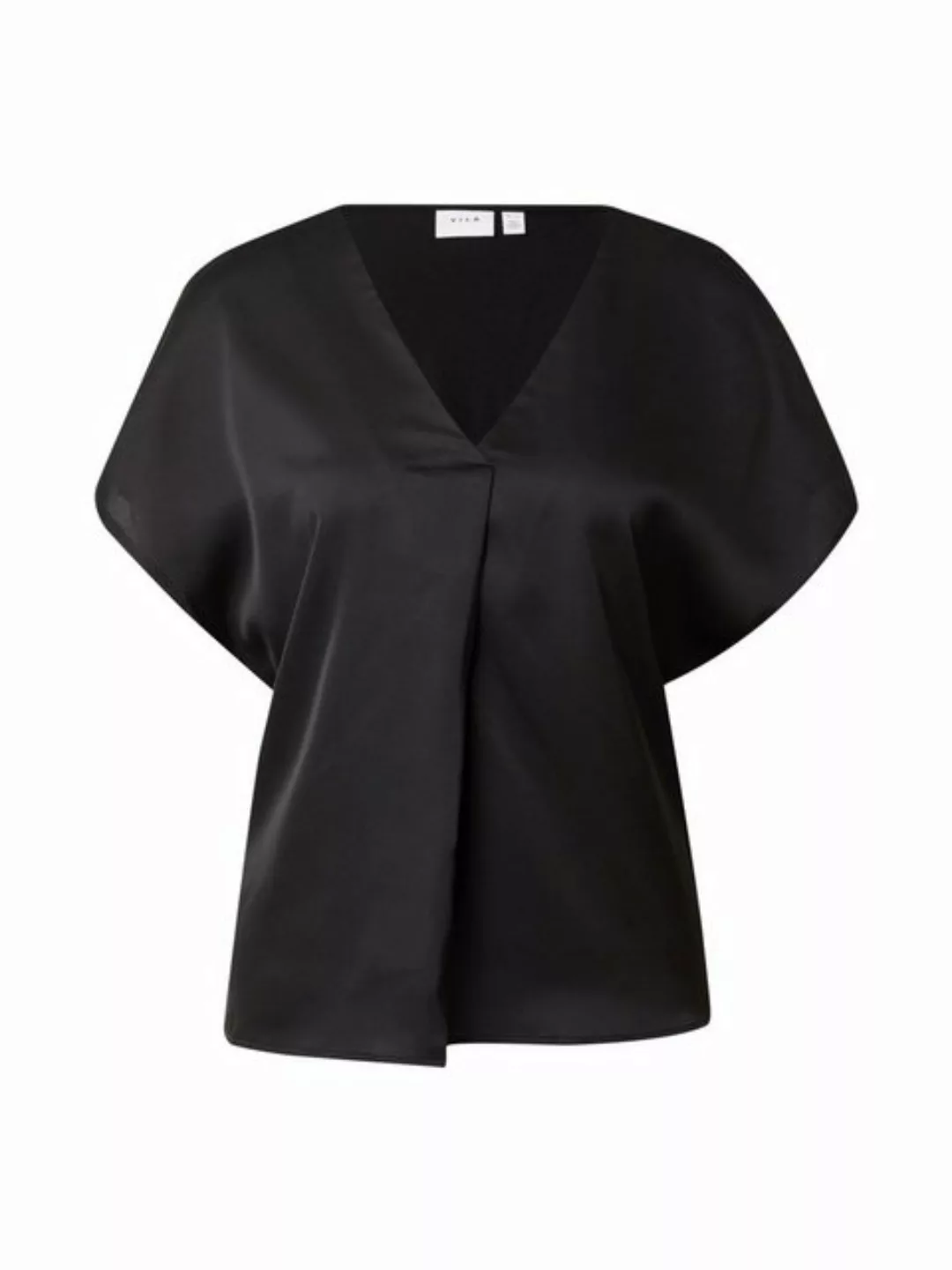 Vila V-Shirt "VIELLETTE V-NECK S/S SATIN TOP - NOOS" günstig online kaufen