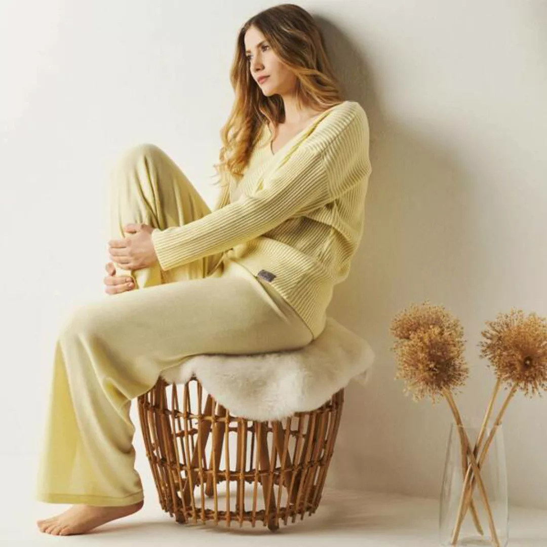 Merino Loungewear Set "Strickpullover Blossom & Strickhose Bailey" günstig online kaufen