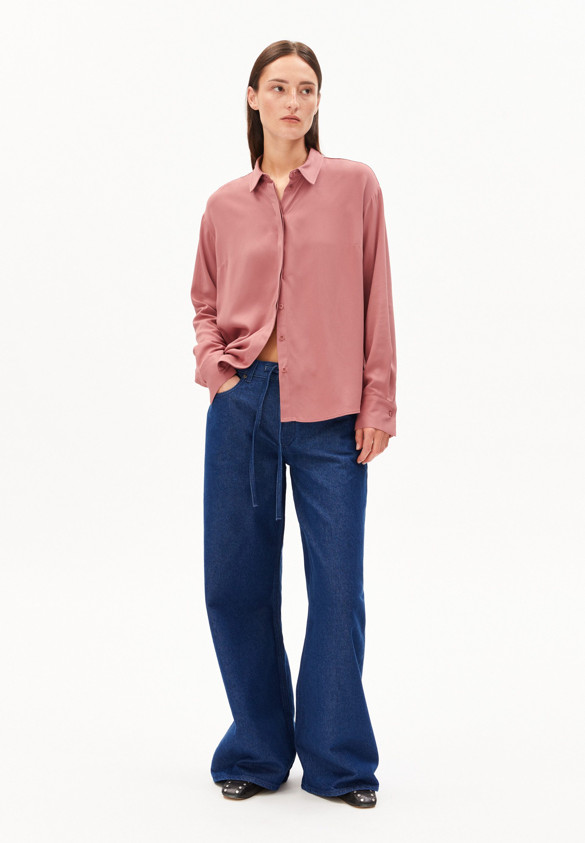 Armedangels Langarmbluse LARISAANA LONGSLEEVE BLOUSE Relaxed günstig online kaufen