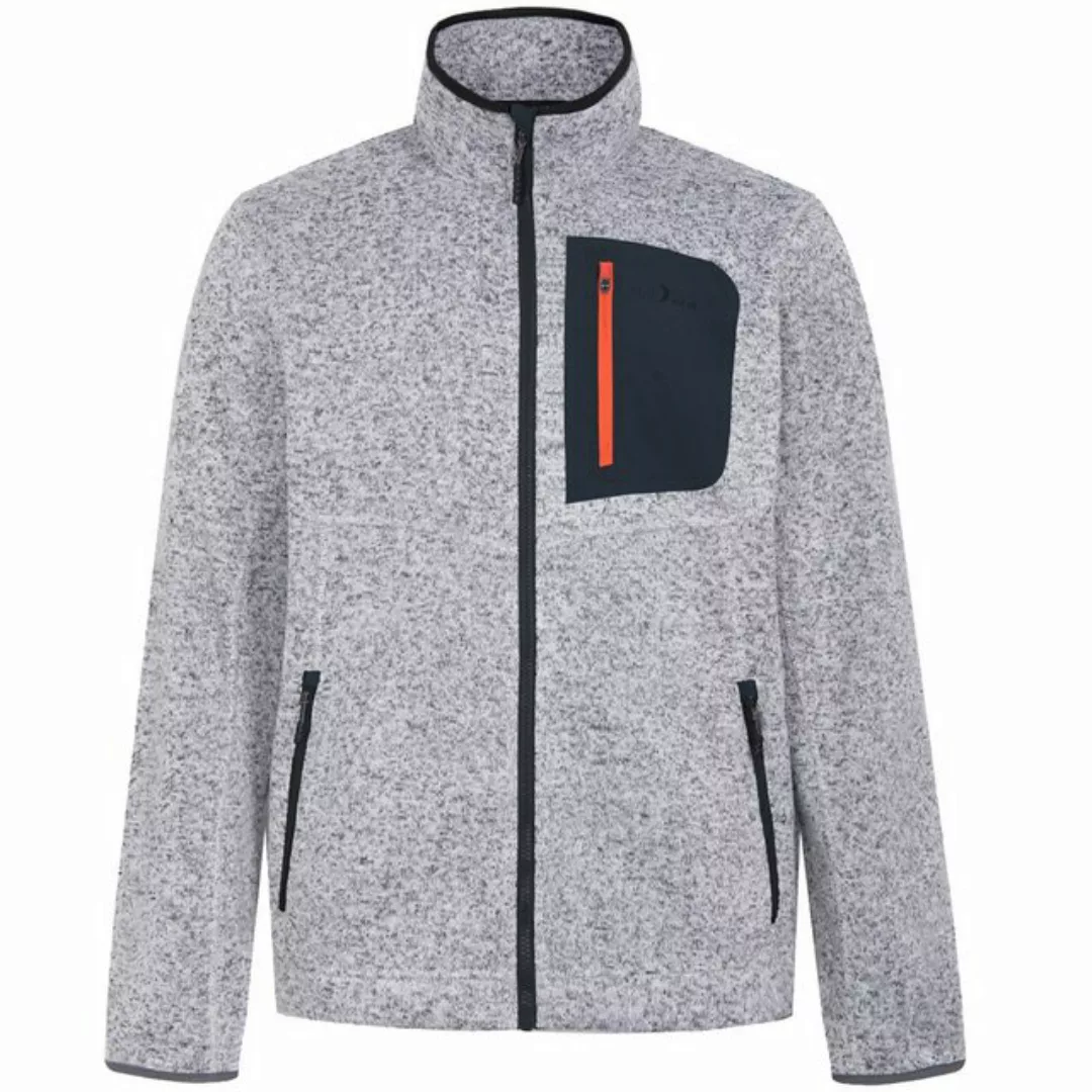 Blue Wave Strickfleecejacke Herren Fleecejacke Liam mit Stehkragen in Stric günstig online kaufen