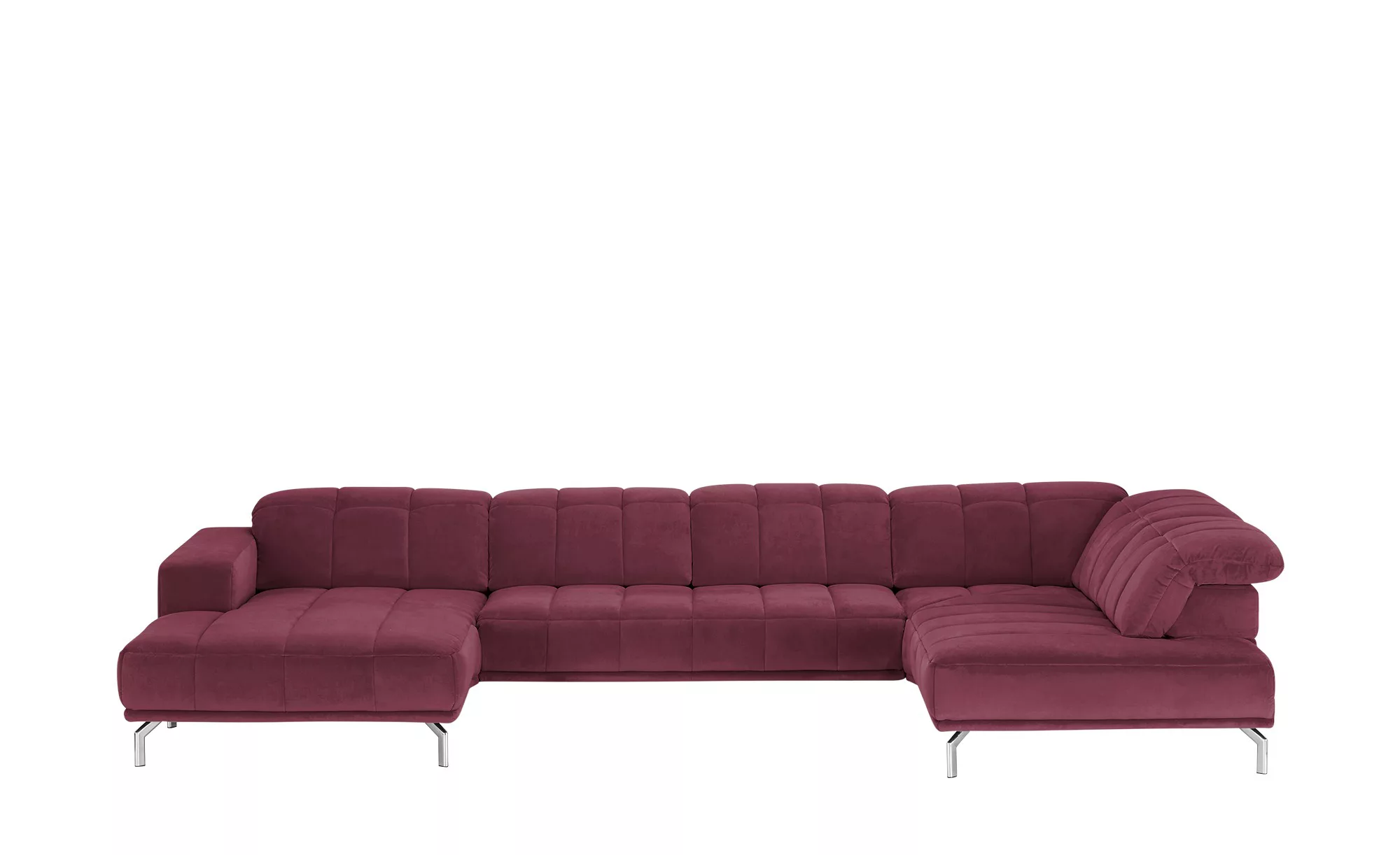 Lounge Collection Wohnlandschaft  Sarina ¦ rot ¦ Maße (cm): B: 383 H: 75 T: günstig online kaufen