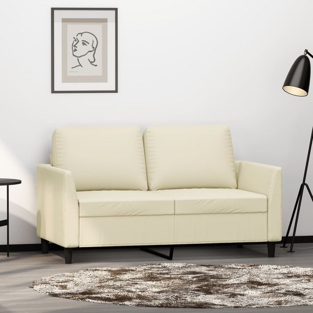 vidaXL Sofa 2-Sitzer-Sofa Braun 140 cm Samt günstig online kaufen