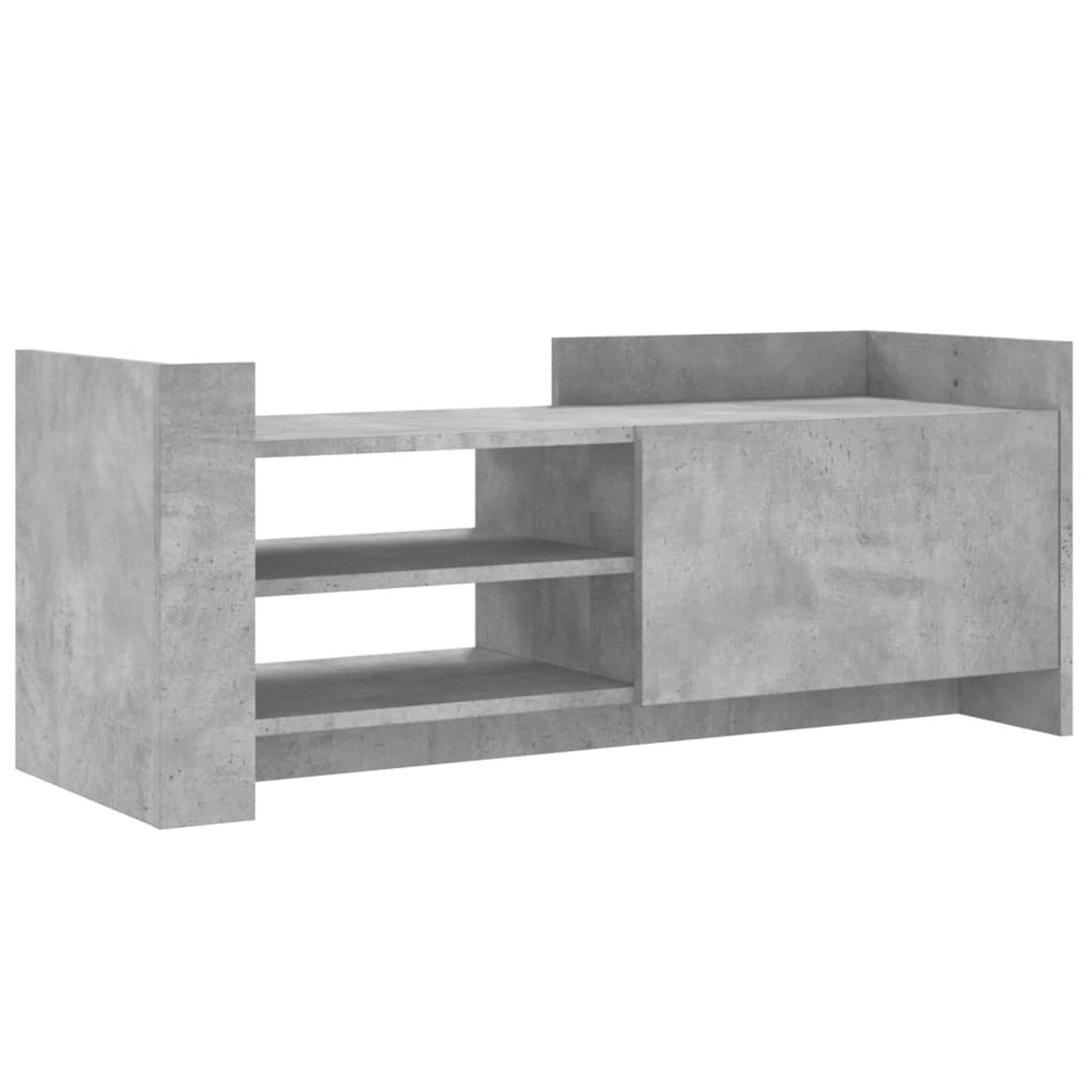 VidaXL TV-Schrank Betongrau 100x35x40 cm Holzwerkstoff  Modell 6 günstig online kaufen