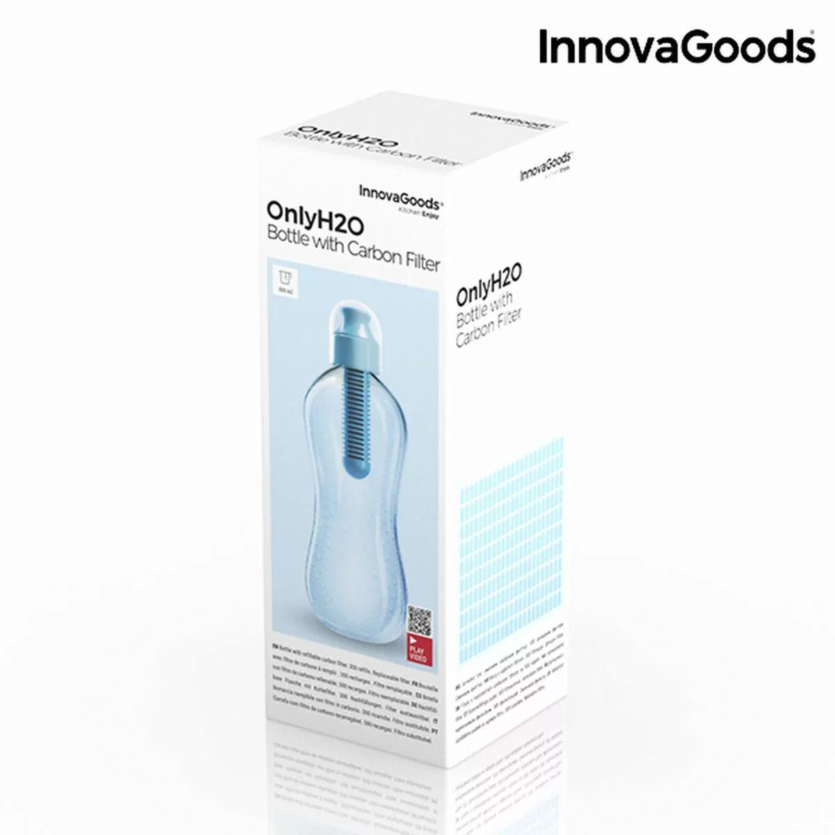 Flasche Mit Kohlefilter Onlyh2o Innovagoods günstig online kaufen