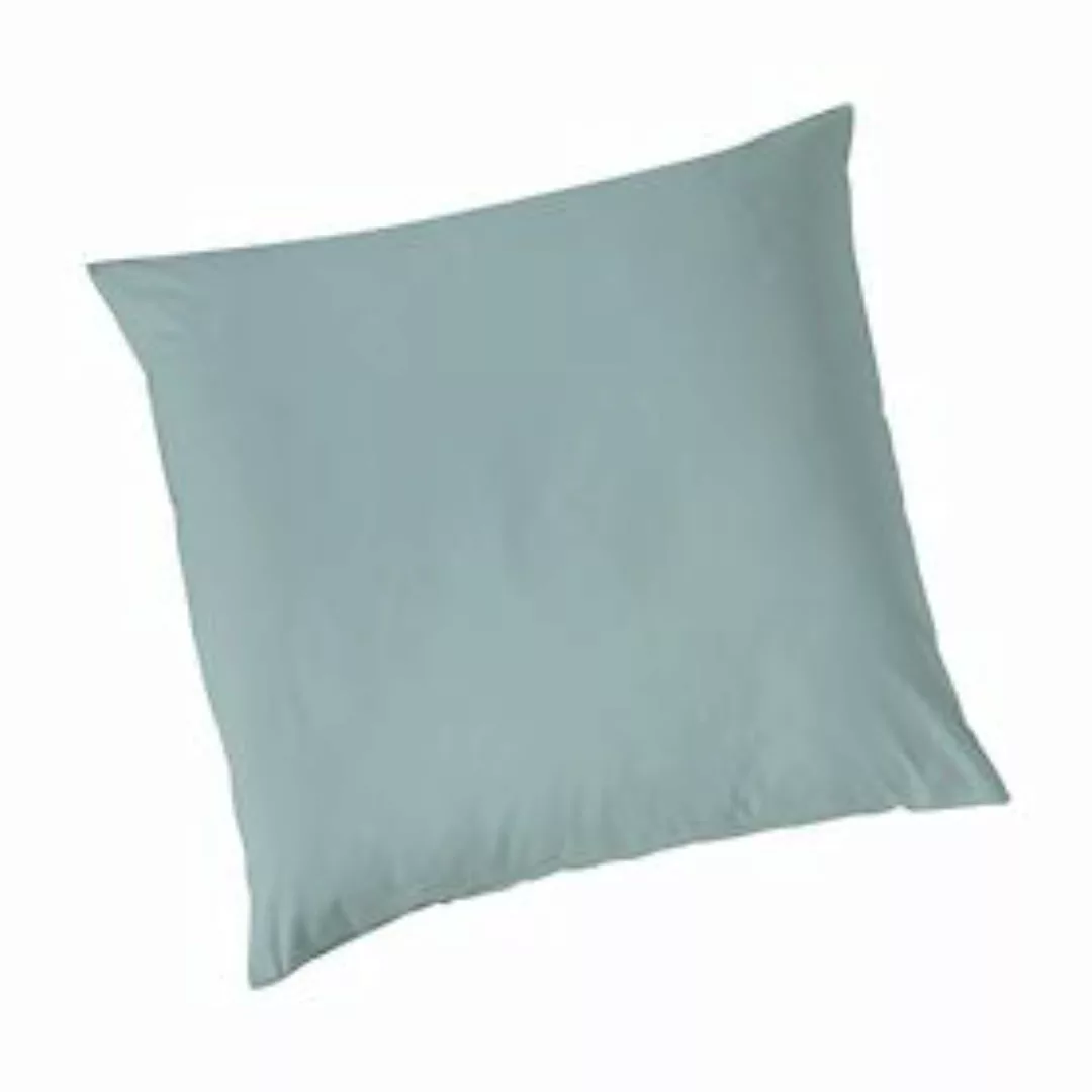 Luxus-Satin-Kissen grau-grün 80x80cm günstig online kaufen