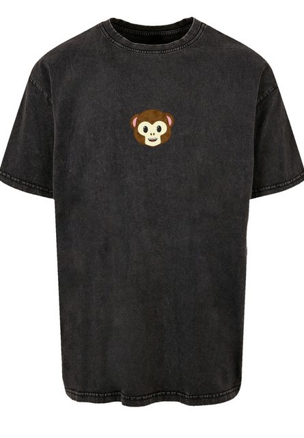 emoji couture T-Shirt Smiling monkey furry face Premium Qualität günstig online kaufen