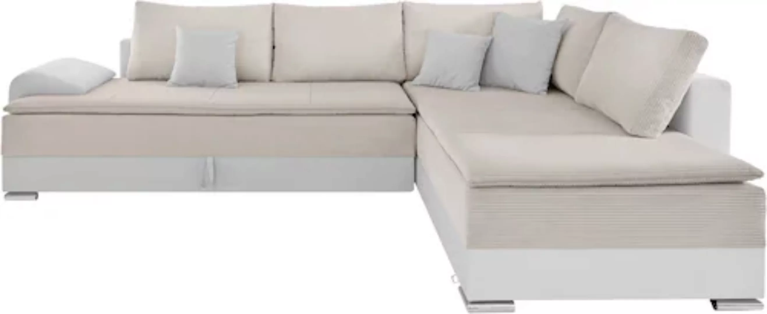 INOSIGN Ecksofa »Night & Day L-Form«, mit Boxspring Bettfunktion 180x200 cm günstig online kaufen