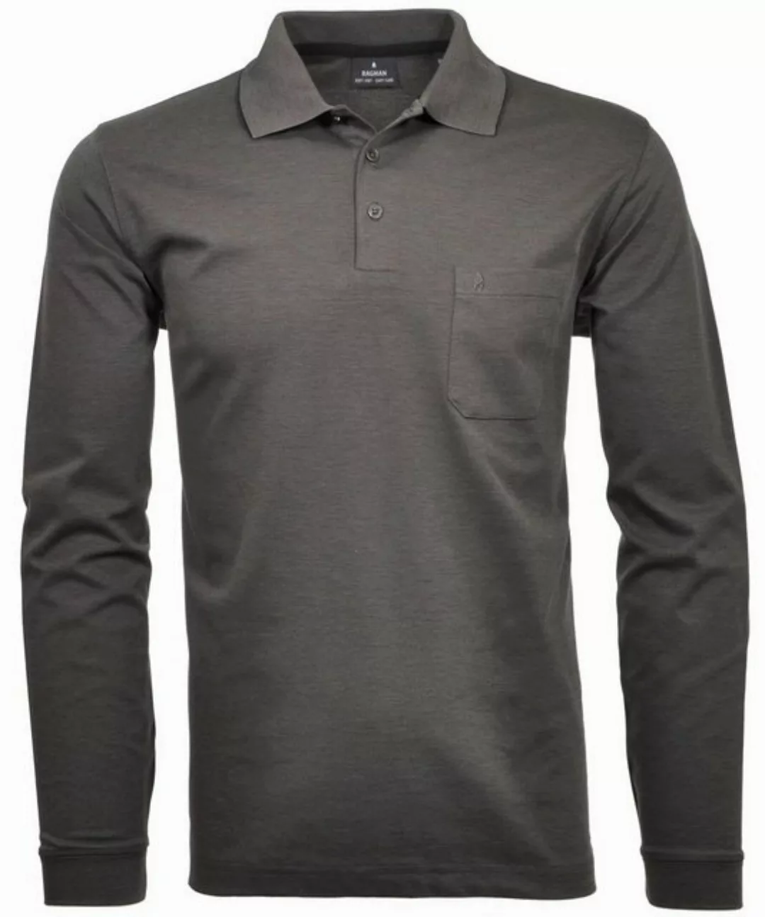 RAGMAN T-Shirt Polo soft knit LS günstig online kaufen