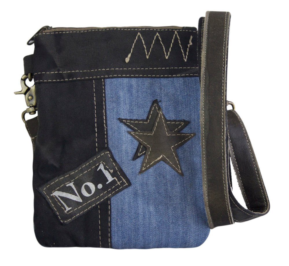 Sunsa Umhängetasche Upcycling Tasche Umhängetasche. Crossbody günstig online kaufen