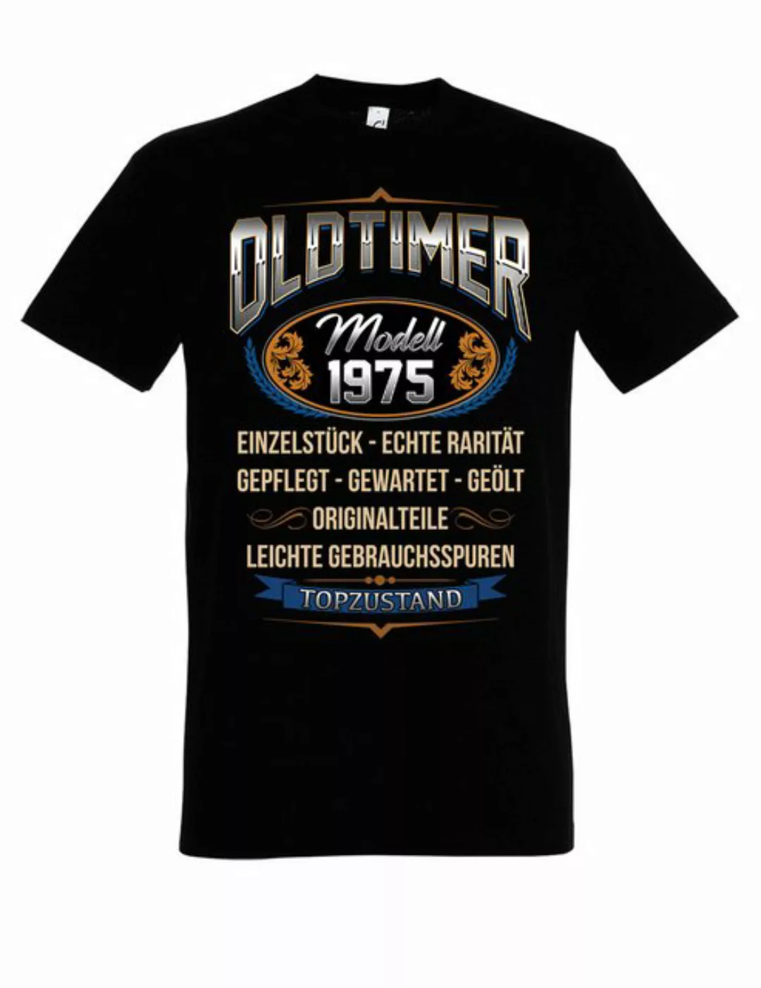 Youth Designz Print-Shirt Herren T-Shirt 1975 Oldtimer Fun Print Shirt Gebu günstig online kaufen