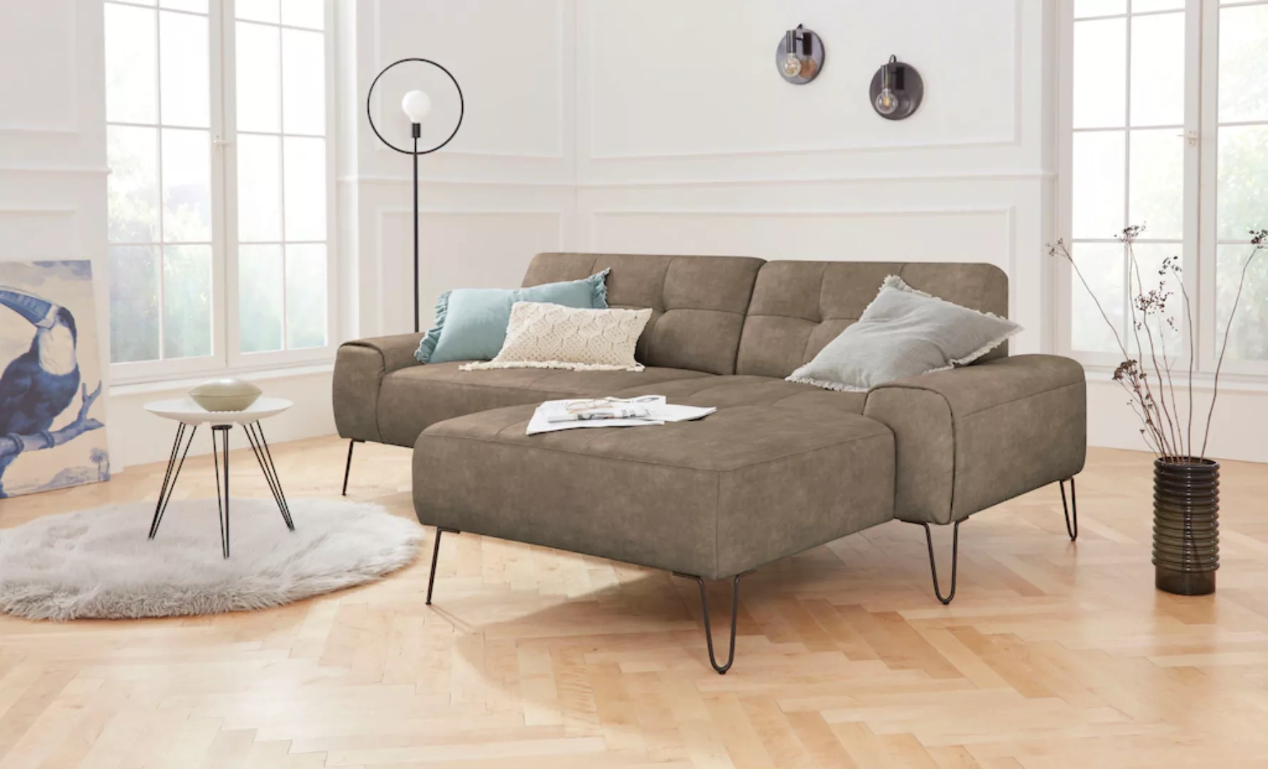 exxpo - sofa fashion Ecksofa "Taranto, L-Form" günstig online kaufen