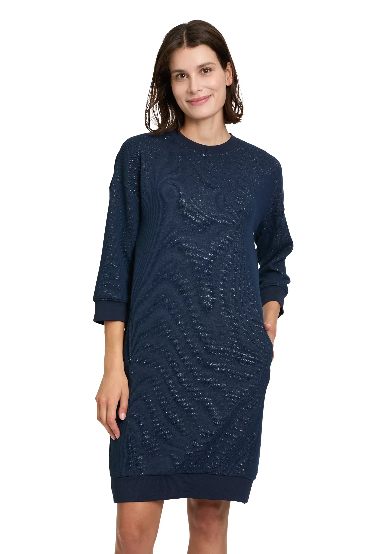 Betty&Co Druckkleid Betty & Co Casual-Kleid mit Lurexfaden Material günstig online kaufen