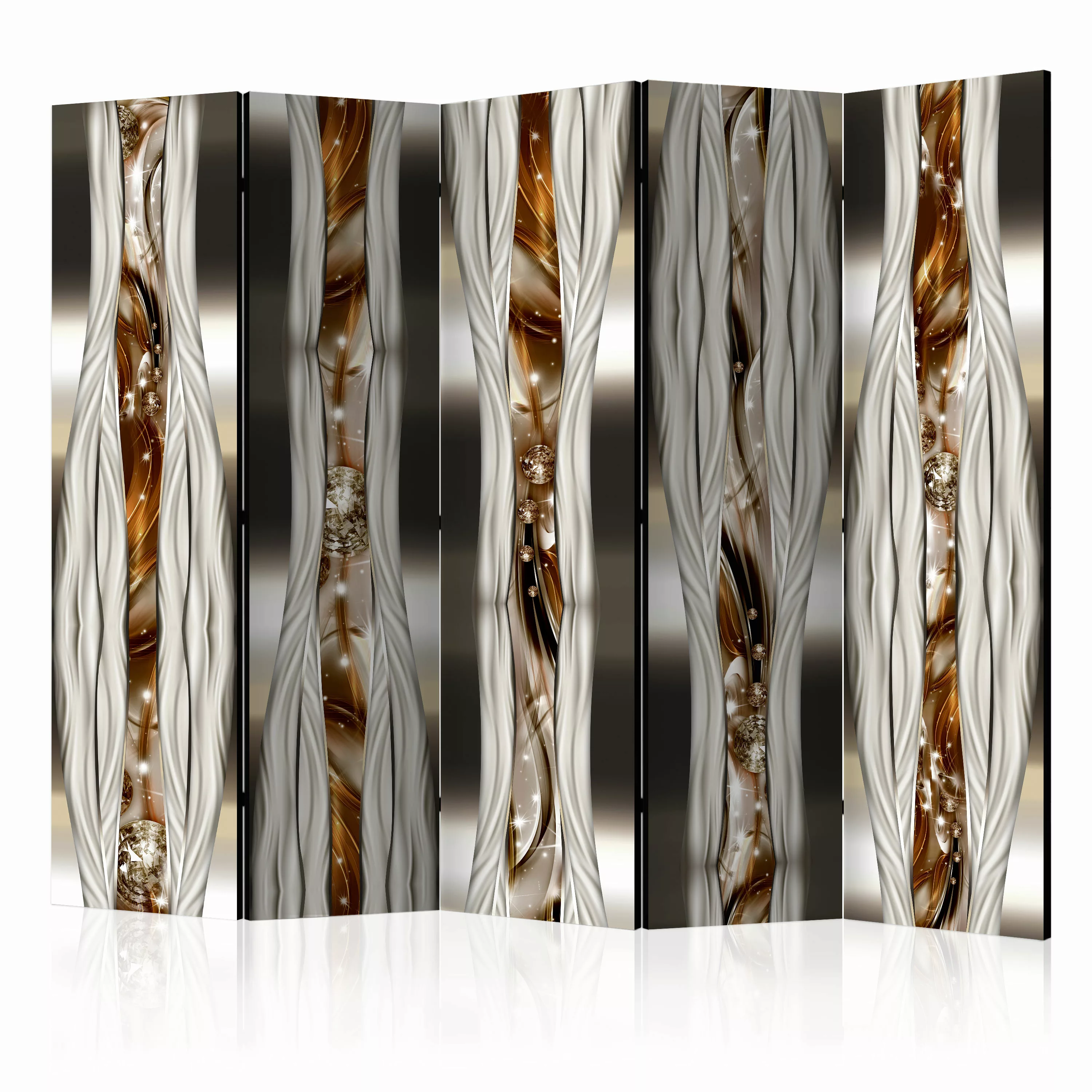 5-teiliges Paravent - Artistic Expression Ii [room Dividers] günstig online kaufen