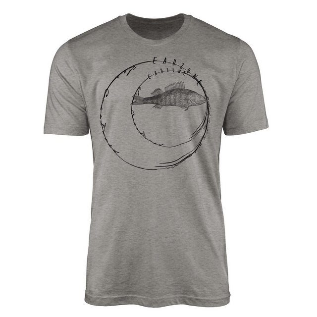 Sinus Art T-Shirt T-Shirt Tiefsee Fische - Serie: Sea Creatures, feine Stru günstig online kaufen