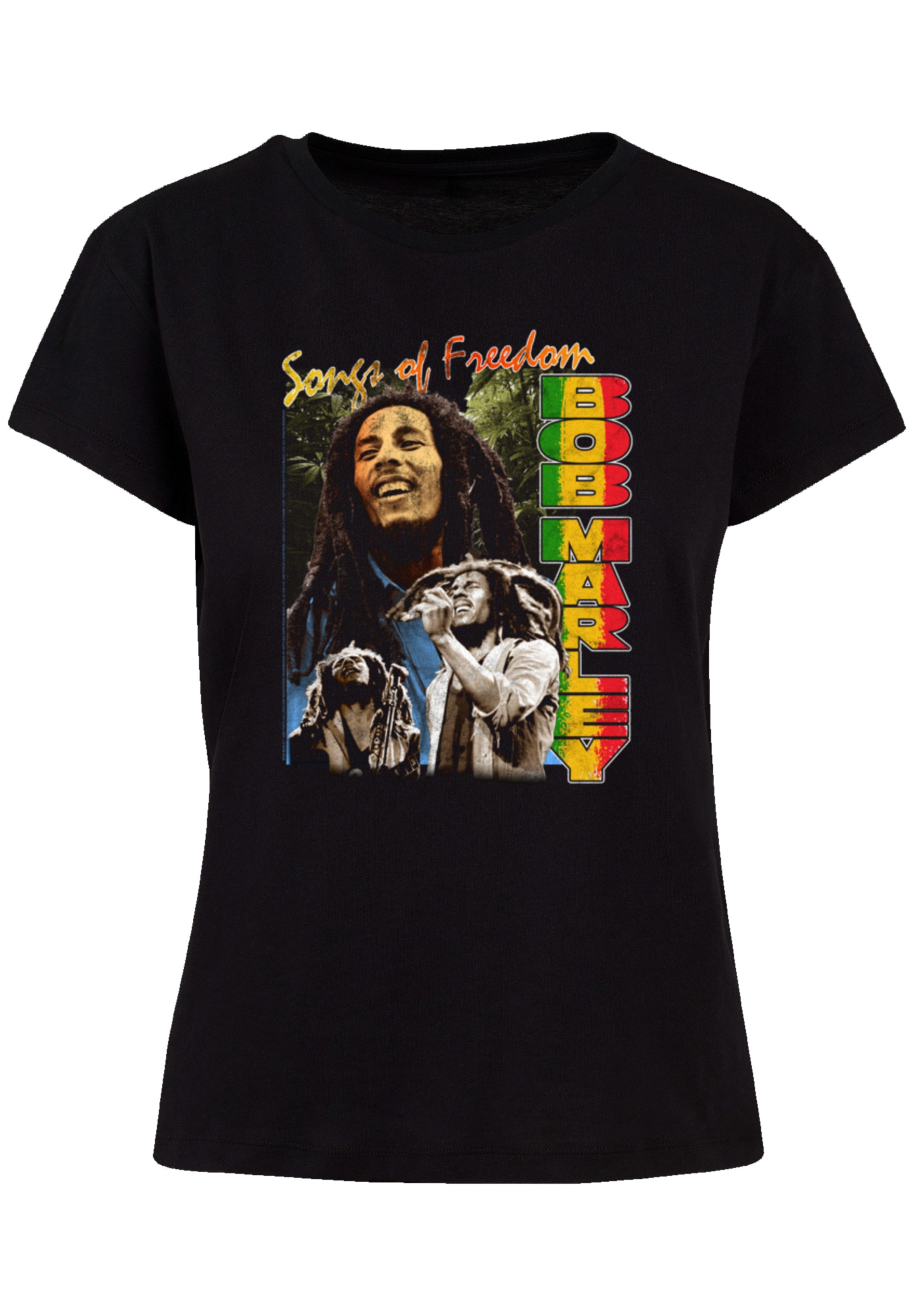 F4NT4STIC T-Shirt "Bob Marley Freedom Vintage Reggae Music", Premium Qualit günstig online kaufen