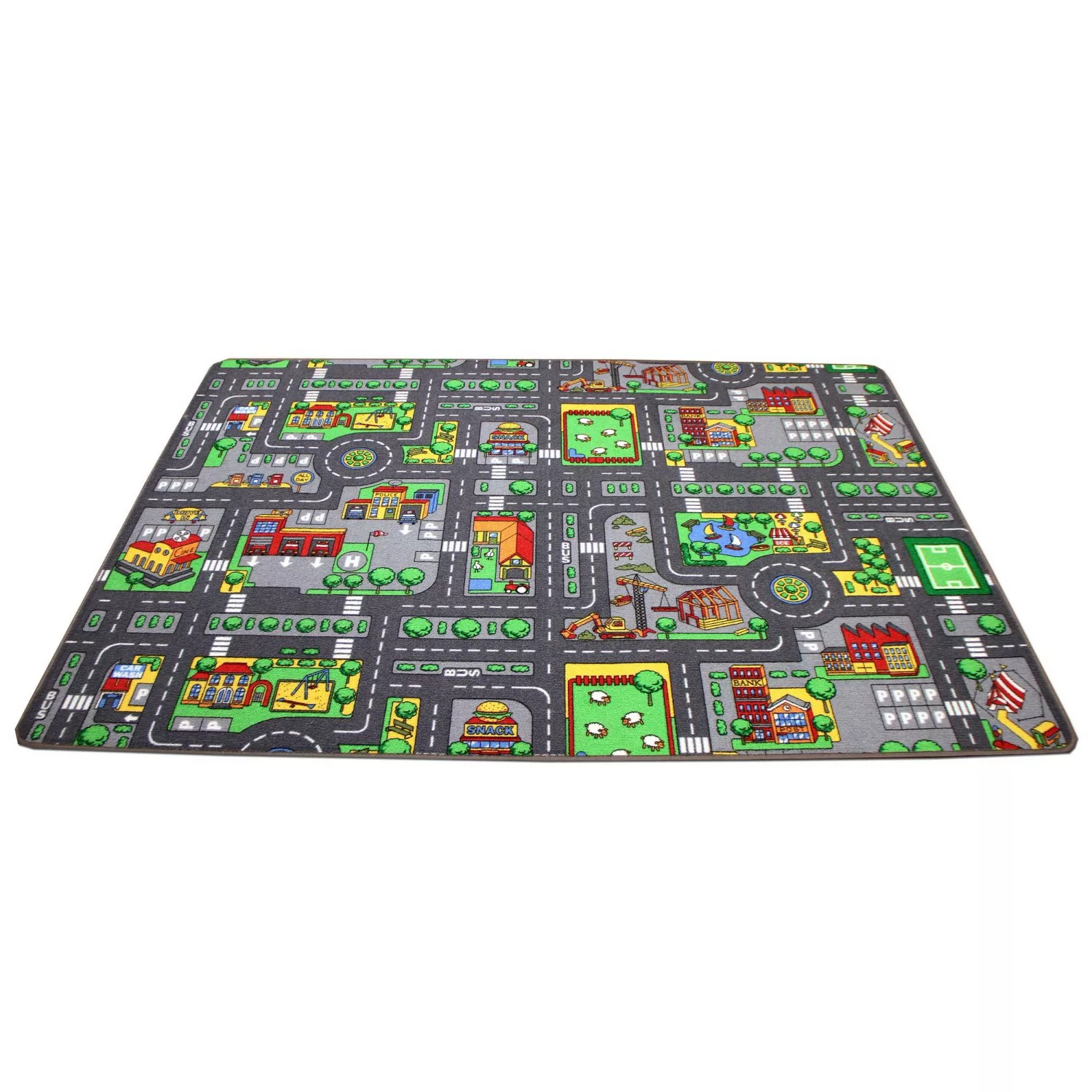 Pergamon Straßenteppich Beidseitig Metropolis Bunt 160x240cm günstig online kaufen