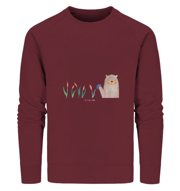 Mr. & Mrs. Panda Longpullover Größe XL Otter Stein - Burgundy - Geschenk, S günstig online kaufen