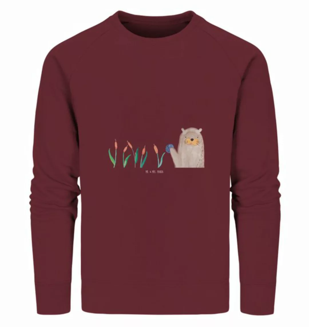 Mr. & Mrs. Panda Longpullover Größe XL Otter Stein - Burgundy - Geschenk, S günstig online kaufen