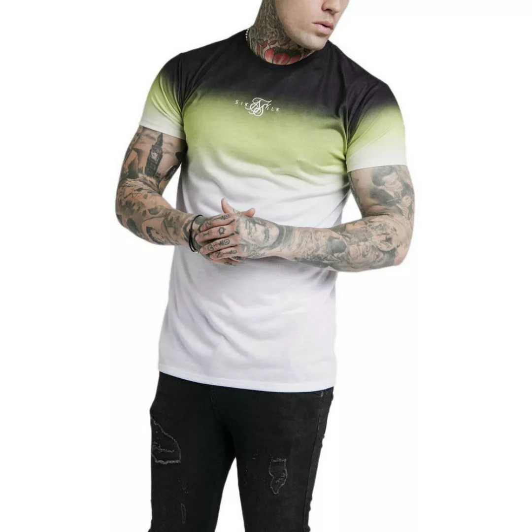 Siksilk High Fade Kurzärmeliges T-shirt L Tri Neon günstig online kaufen