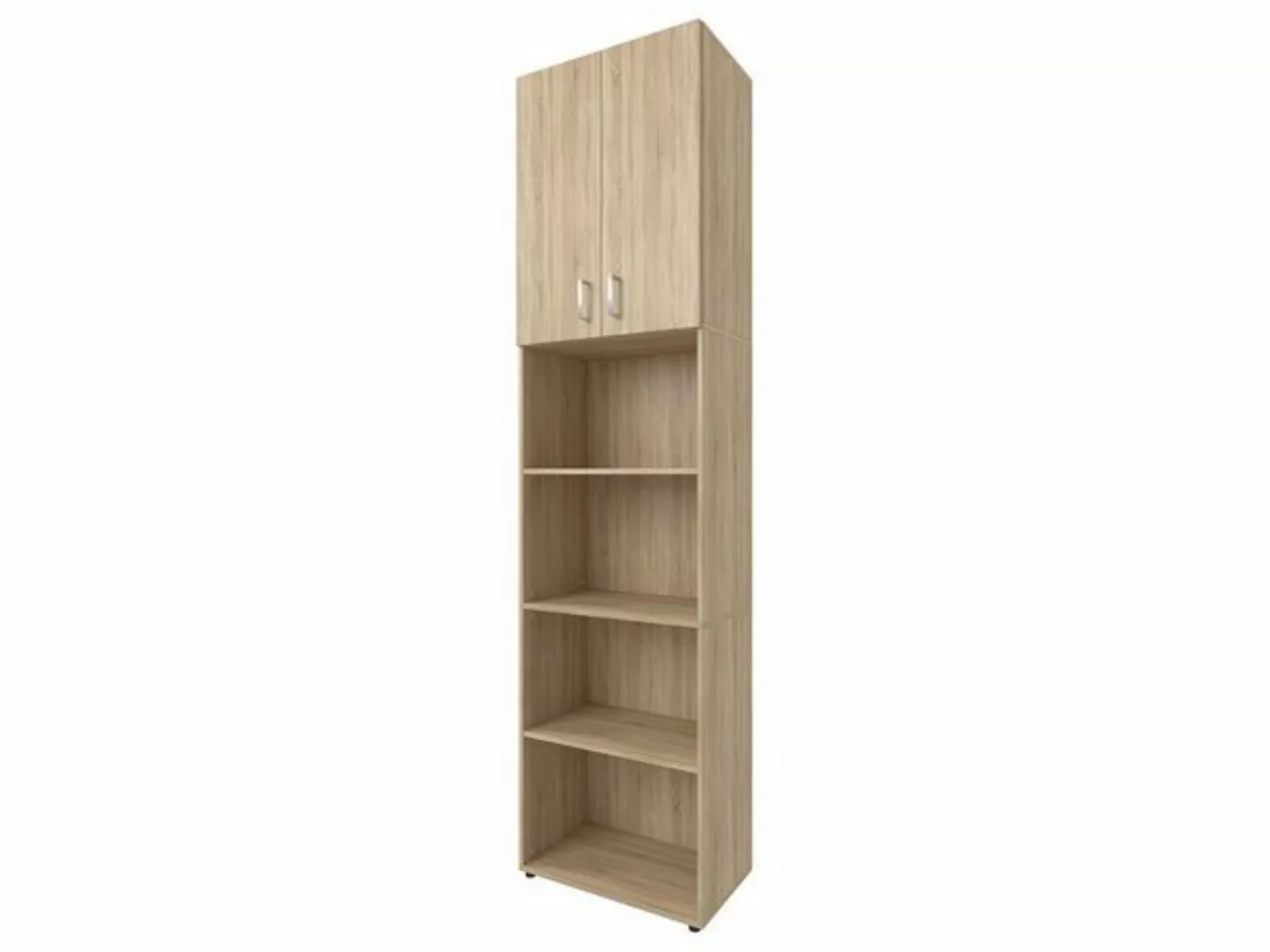 möbelando Aktenschrank Trio 24 57 x 231 x 34,5 cm (B/H/T) günstig online kaufen