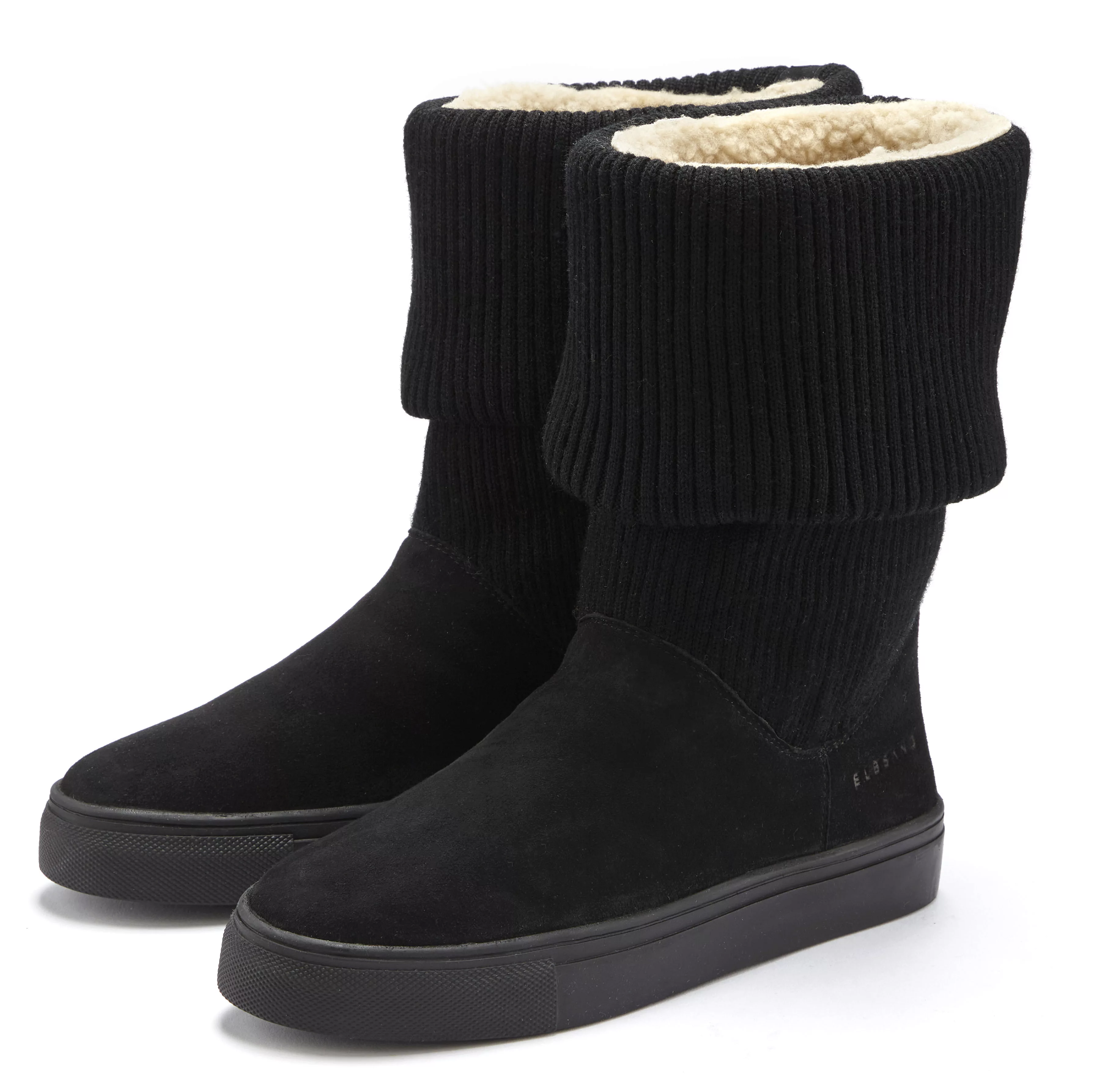 Elbsand Winterstiefel, mit Strickschaft, Winterboots, Snowboots, Schlupfsti günstig online kaufen