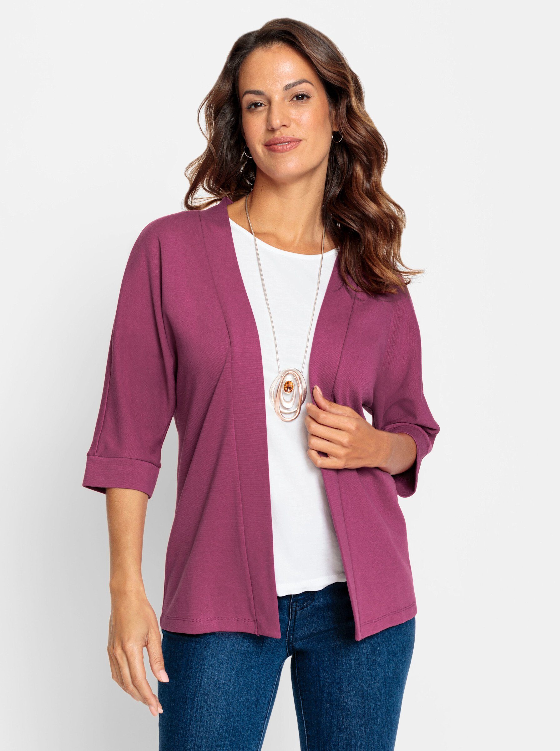 Inspirationen Shirtjacke "Shirtjacke", (1 tlg.) günstig online kaufen