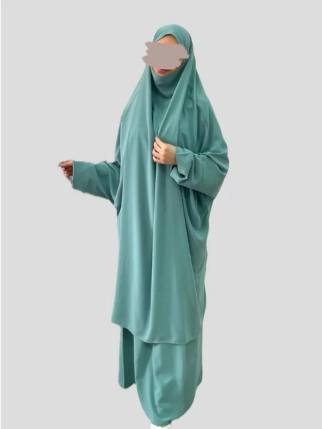 Aymasal Maxikleid Jilbab Jannah 2 teilig Jilbab Rock & Khimar Gebetskleid E günstig online kaufen