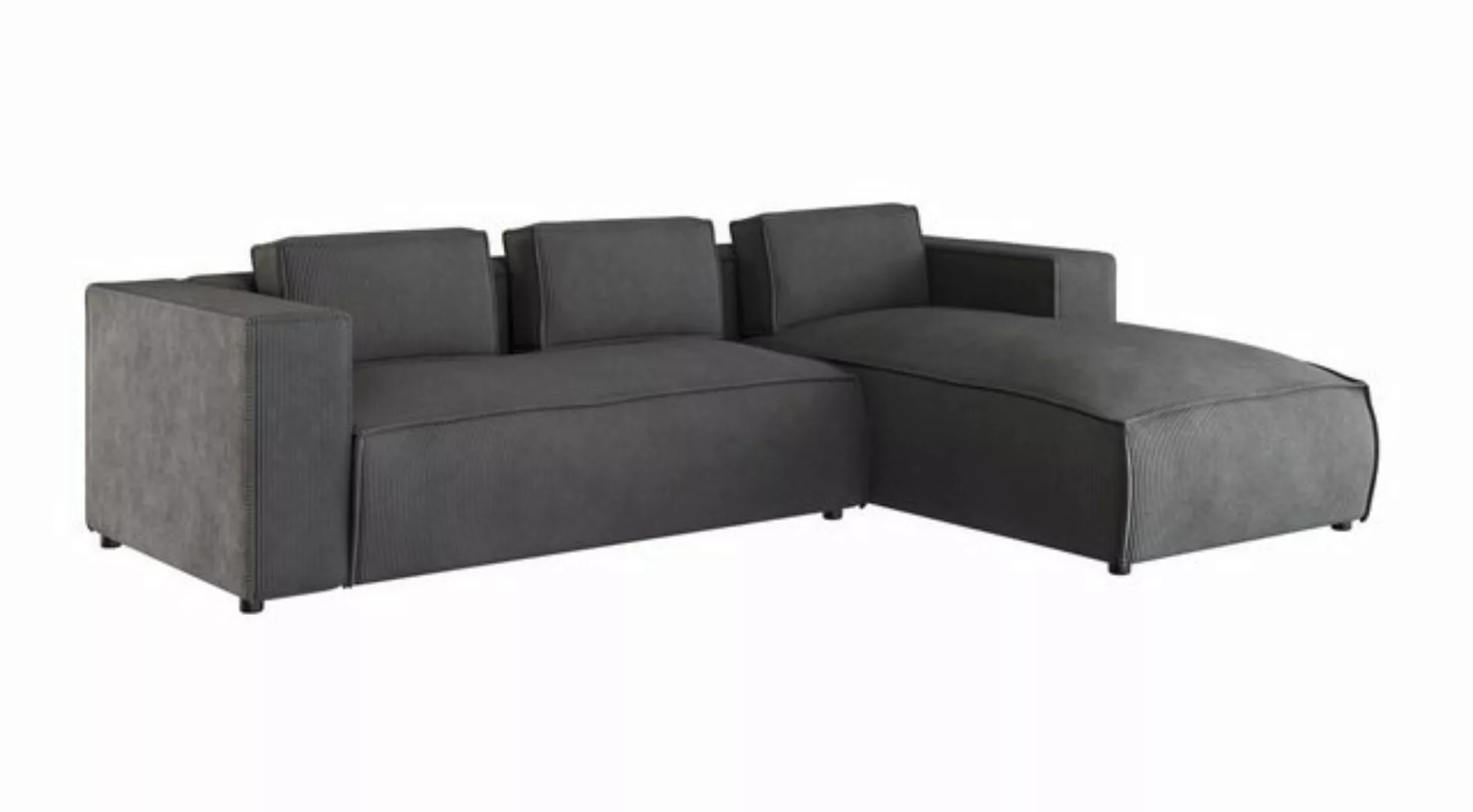 S-Style Möbel Ecksofa Renne, in Moderner Optik, Ottomane links oder rechts günstig online kaufen