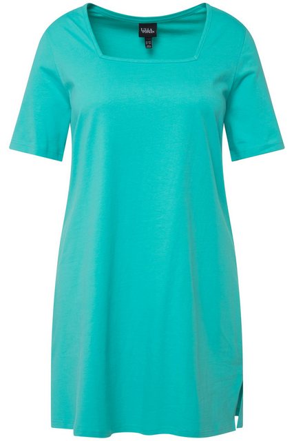 Ulla Popken Longshirt Longshirt Classic Carree-Ausschnitt Halbarm günstig online kaufen