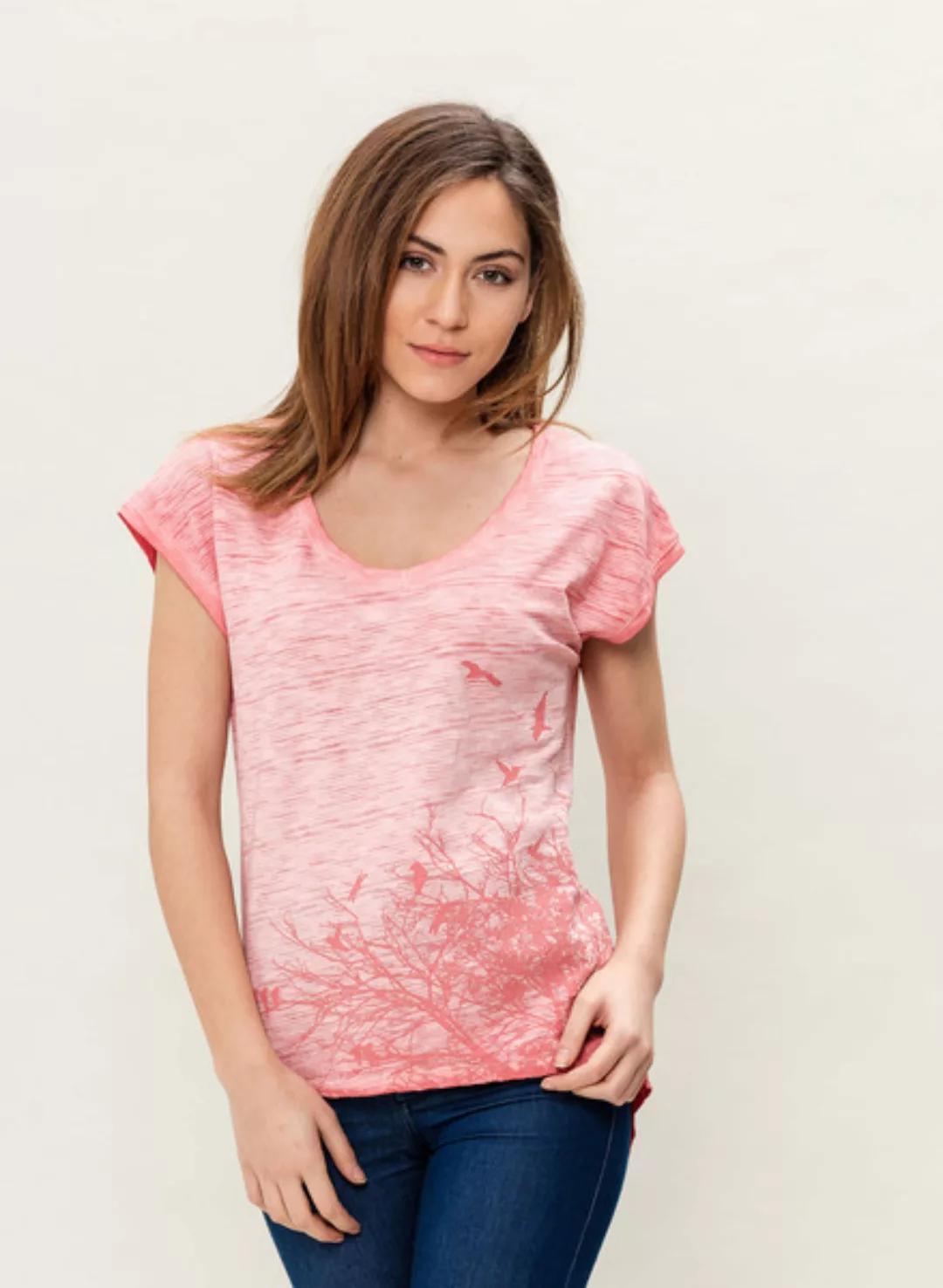 Damen G.Dyed T-shirt günstig online kaufen