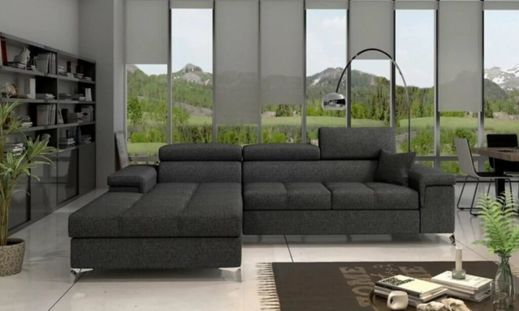 JVmoebel Ecksofa, L-Form Couch Wohnlandschaft Ecksofa Modern Design Sofa St günstig online kaufen