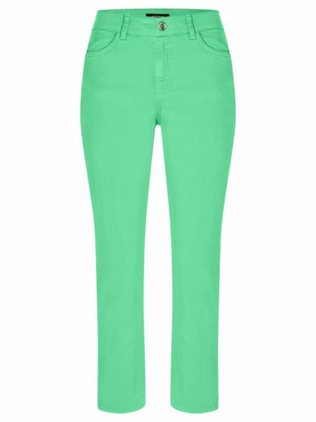 verkürzte Coloured Denim, march green, Frühjahrs-Kollektion günstig online kaufen