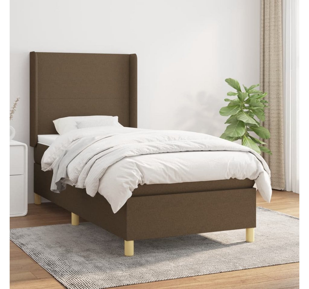 vidaXL Boxspringbett Bett Boxspringbett mit Matratze & Topper Stoff verschi günstig online kaufen