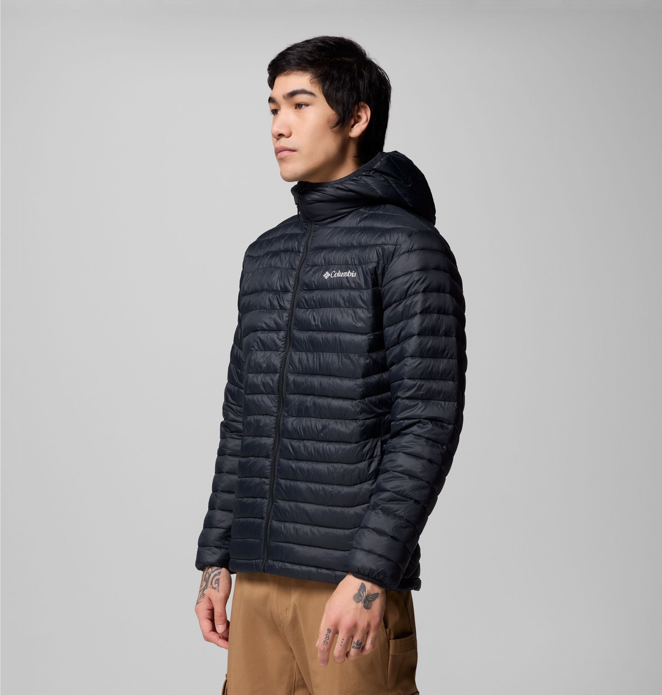 Columbia Steppjacke "POWDER PASS HOODED JACKET", (1 St.) günstig online kaufen