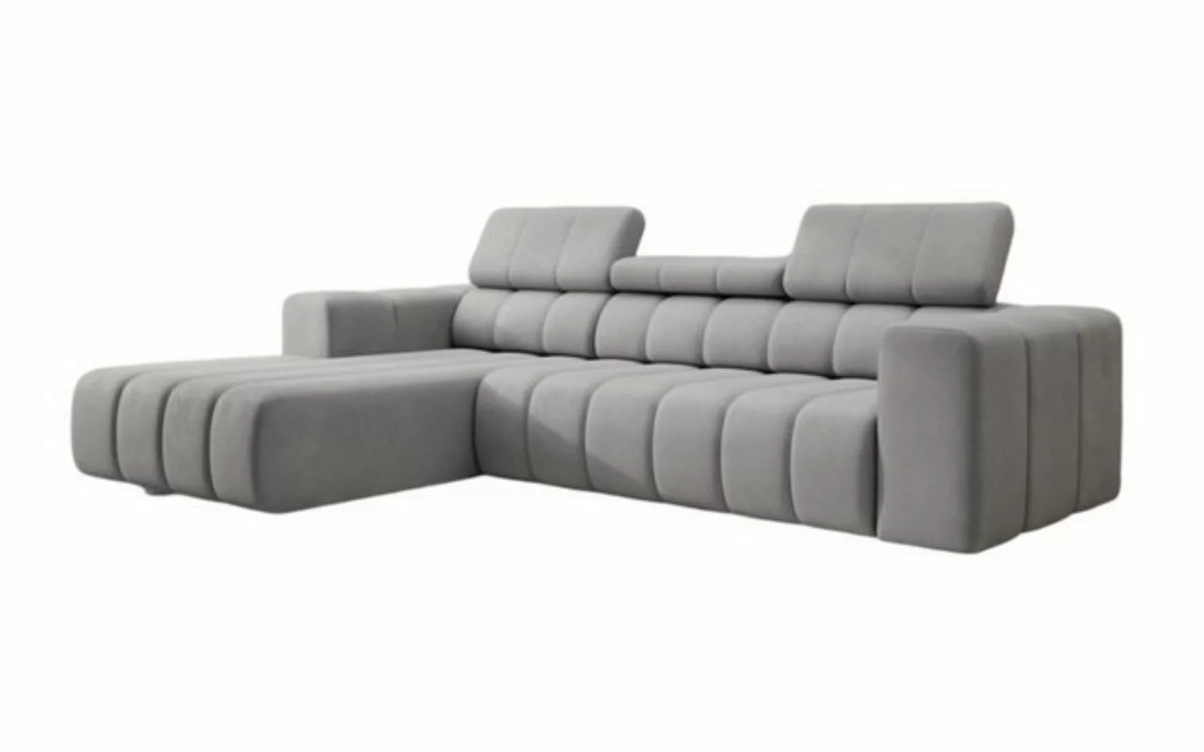 Luxusbetten24 Sofa Designer Sofa Aurora Mini, mit verstellbaren Kopfstützen günstig online kaufen