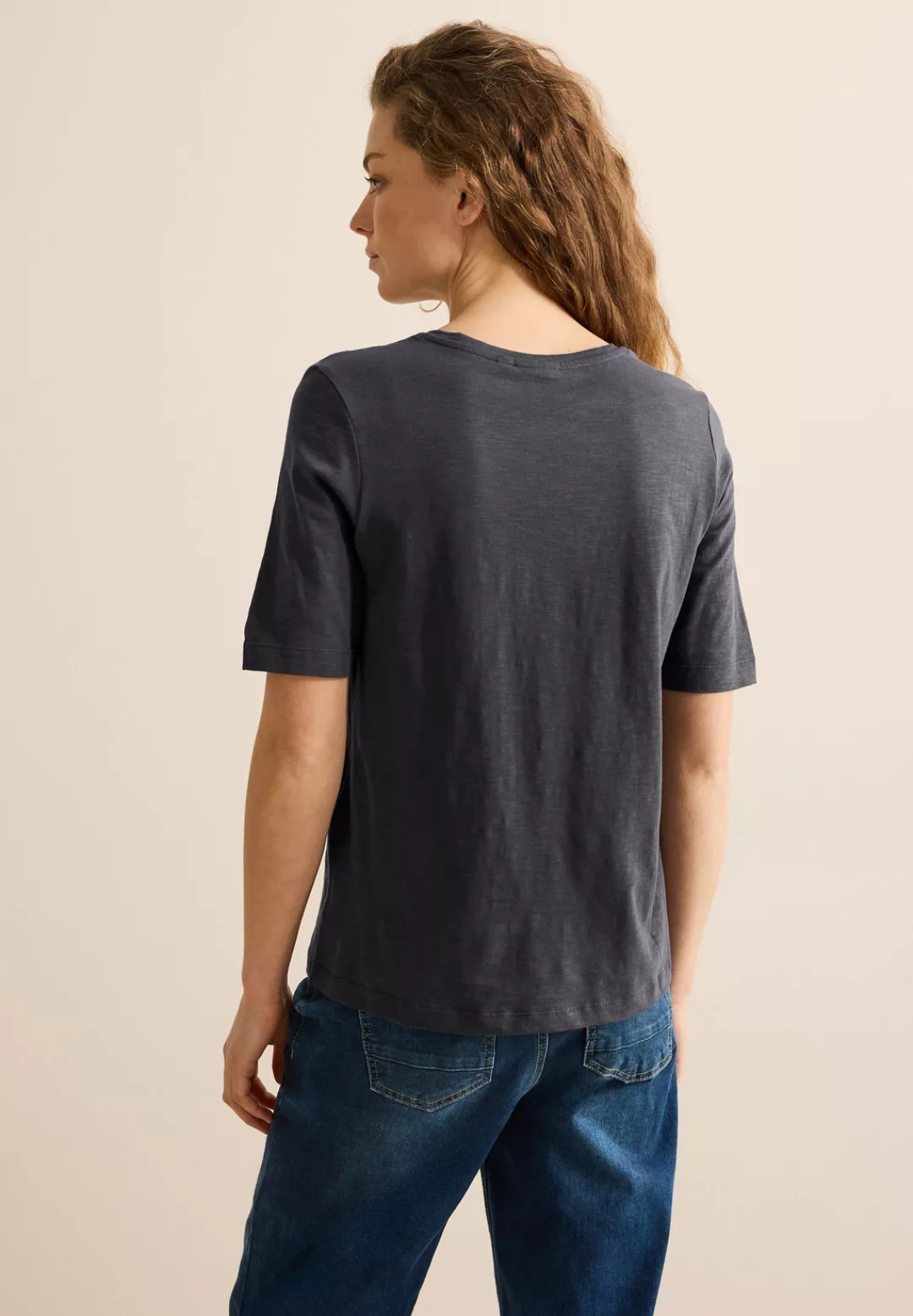 Cecil V-Shirt, mit V-Ausschnitt günstig online kaufen