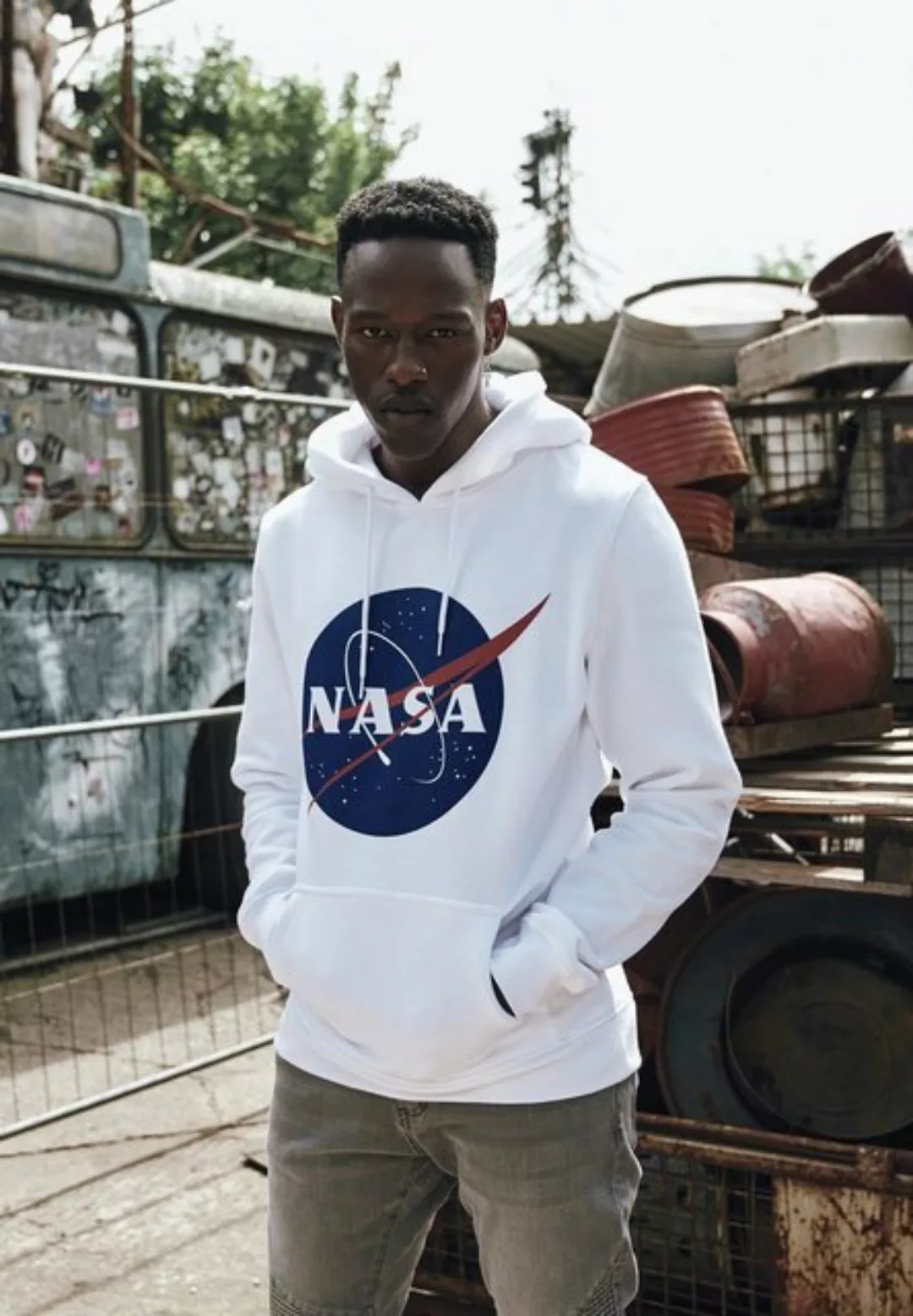 MisterTee Hoodie "MisterTee Herren NASA Hoody" günstig online kaufen