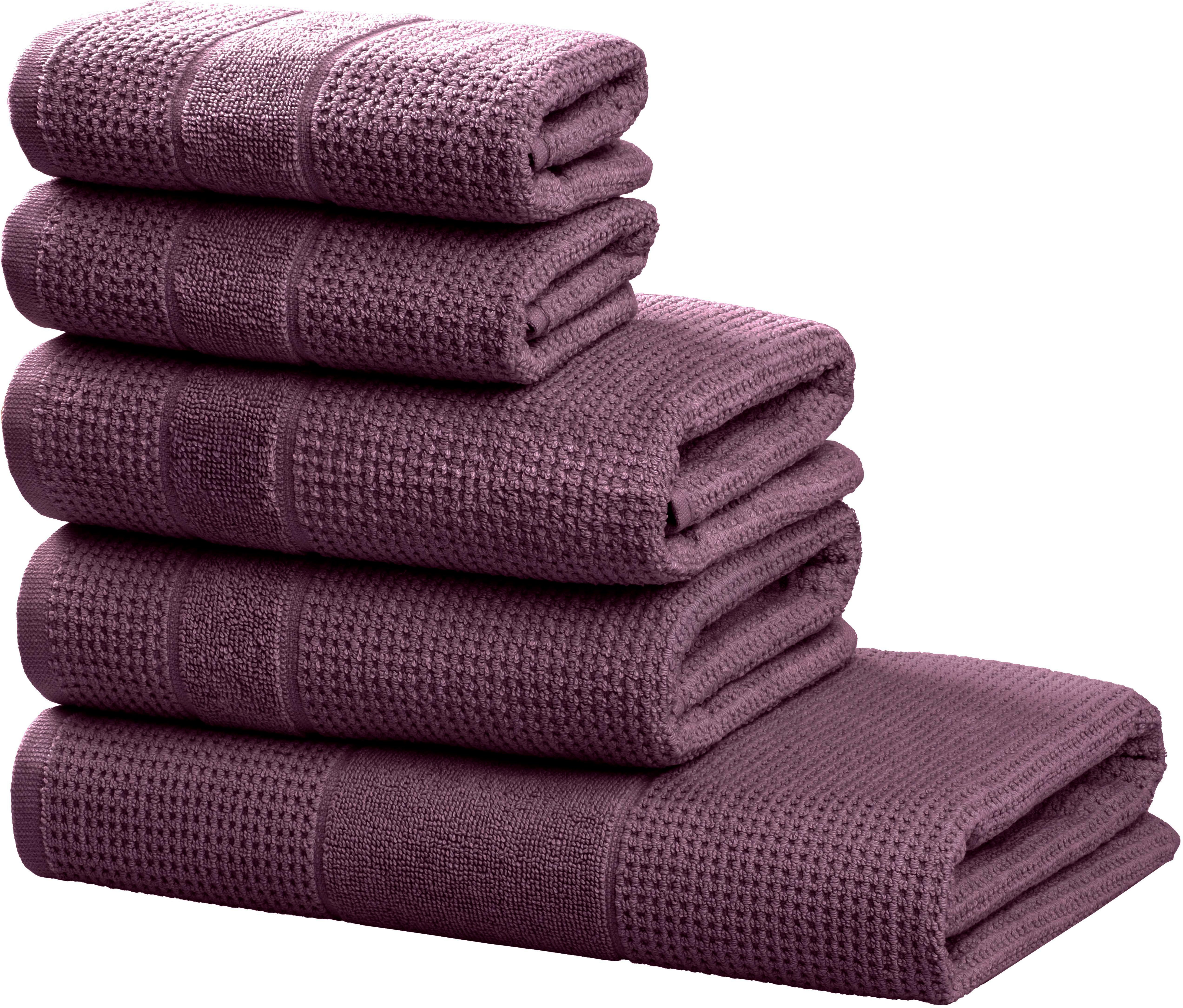 my home Handtuch Set Kimi, Duschtuch, günstig online kaufen