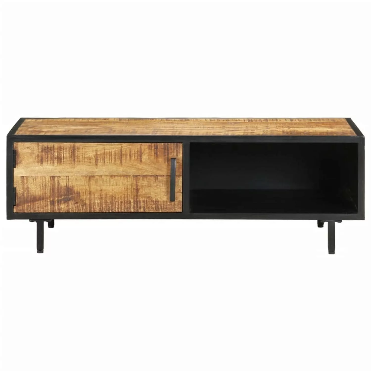 Couchtisch 105x50x35 Cm Raues Mangoholz günstig online kaufen