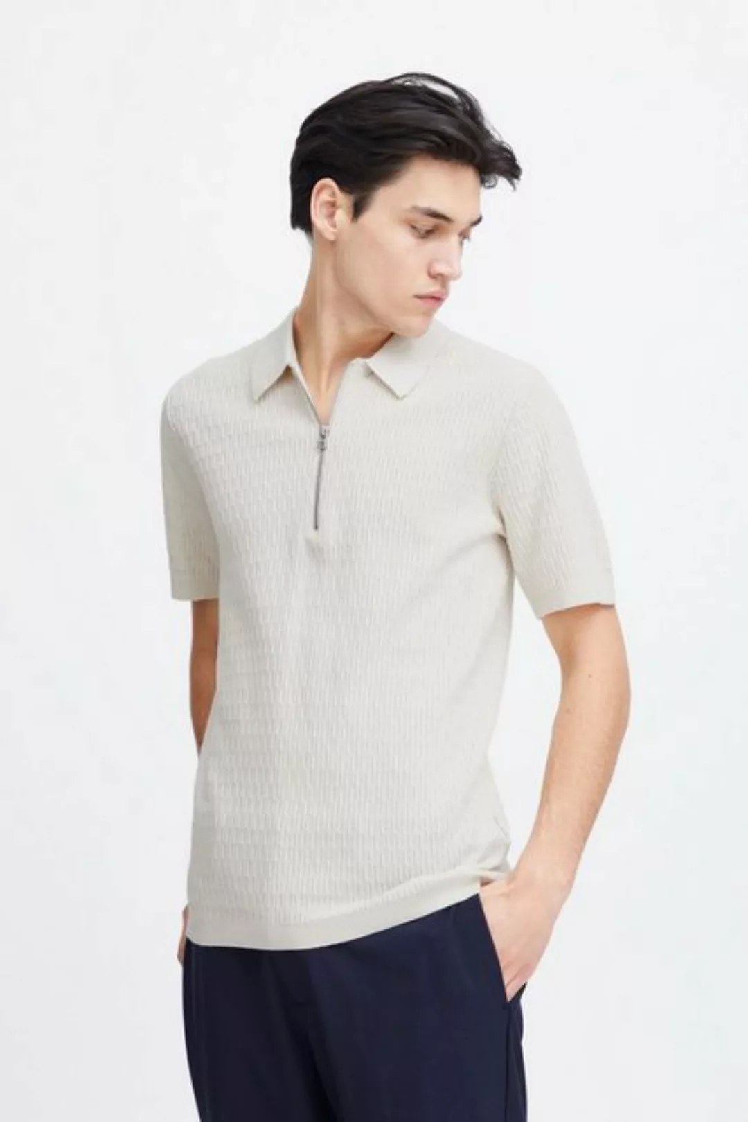 Casual Friday Poloshirt CFKarl SS structured polo knit Lässiges Poloshirt m günstig online kaufen