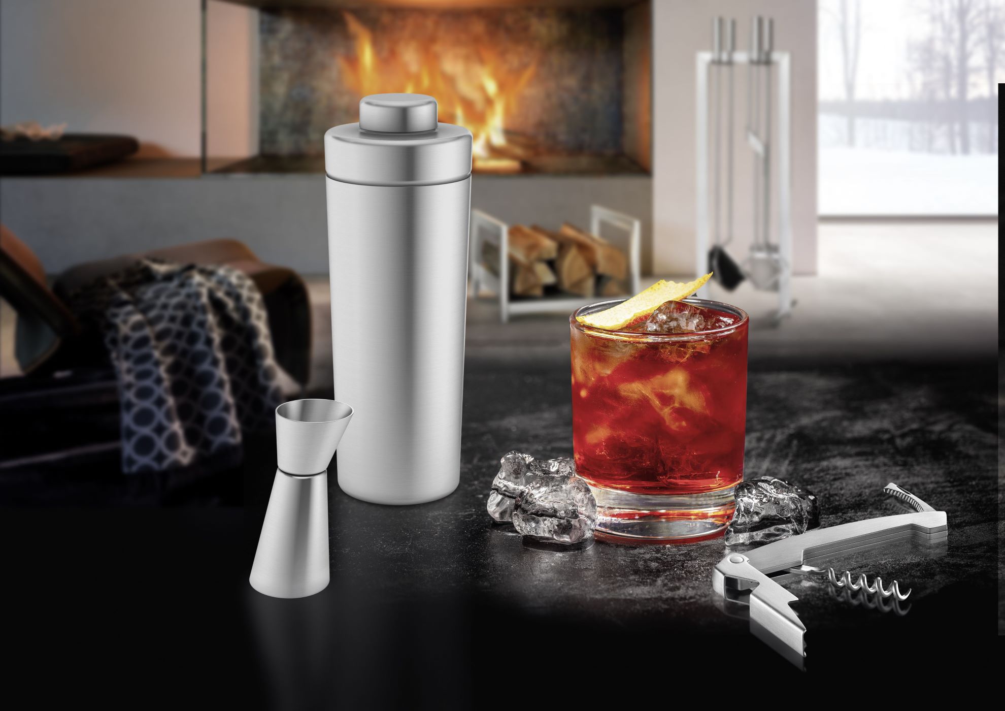 Donare Cocktailshaker mit integriertem Sieb günstig online kaufen