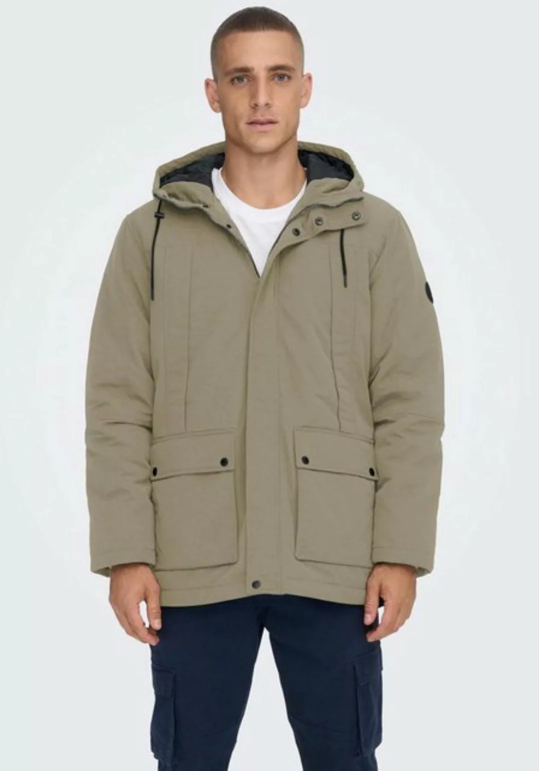 ONLY & SONS Langjacke ONSJAYDEN PARKA NOOS OTW VD günstig online kaufen