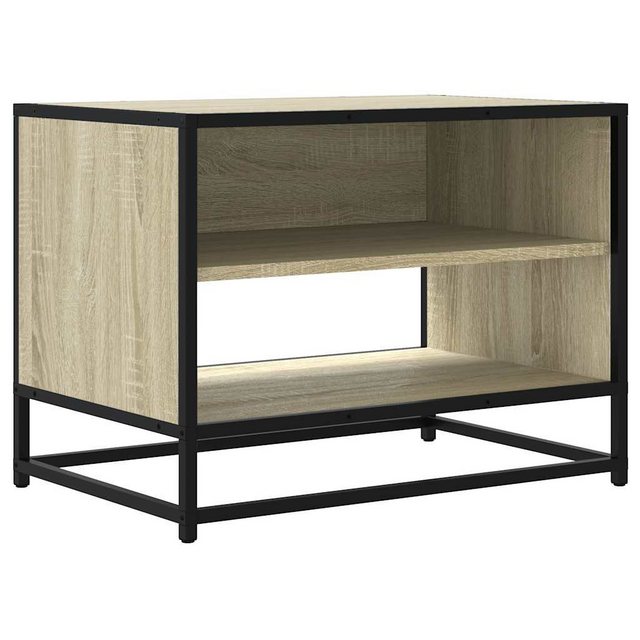 vidaXL TV-Schrank TV-Schrank Sonoma-Eiche 61x40x46 cm Holzwerkstoff und Met günstig online kaufen