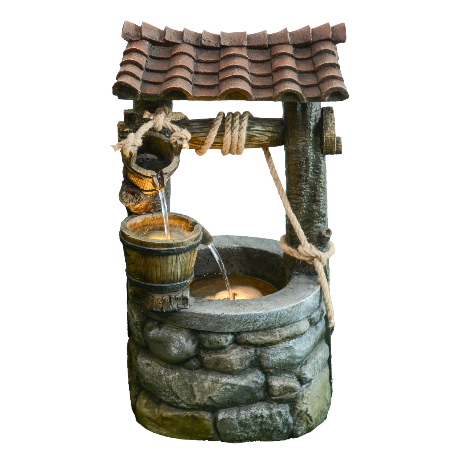 Garden Pleasure Brunnen Athene Polyresin und Fiberglas günstig online kaufen